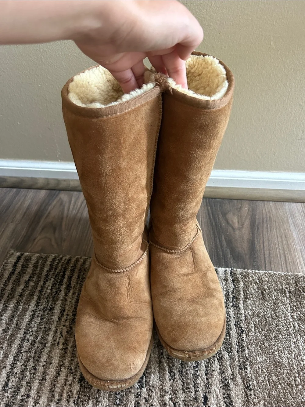 UGG Women's Classic Tall Suede Boots in Chestnut